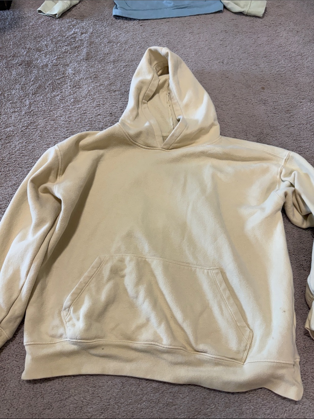 GAP Cream Hooded Sweatshirt for Kids